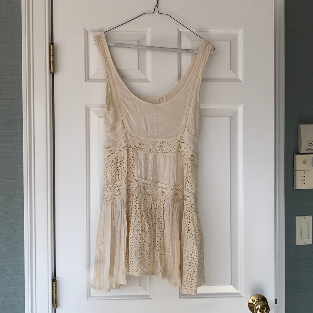 Cream dress